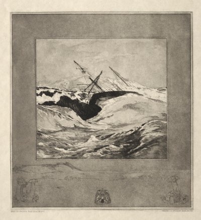 Vom Tode I, (Opus II, 1889) Nr. 3 von Max Klinger