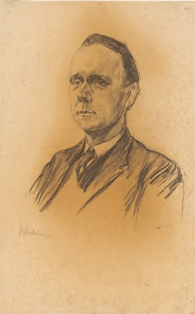 Bildnis des Professors Werner Jäger von Max Liebermann