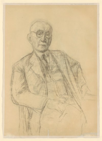 Porträt des Sammlers Oscar Huldschinsky von Max Liebermann