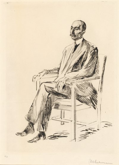 Bürgermeister Dr. Burchard von Max Liebermann
