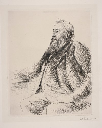 Porträt Brinckmann von Max Liebermann