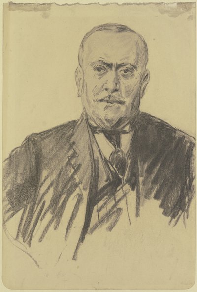 Porträt eines Mannes von Max Liebermann