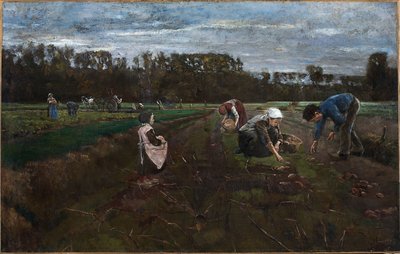 Kartoffelernte von Max Liebermann