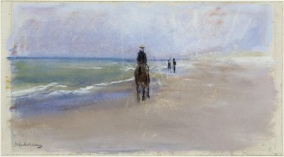 Reiter am Strand von Max Liebermann
