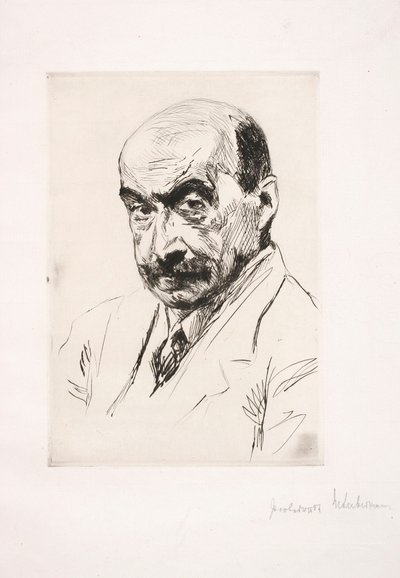 Selbstporträt von Max Liebermann
