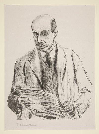 Selbstporträt von Max Liebermann