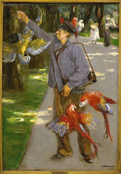 Der Papageienmann von Max Liebermann
