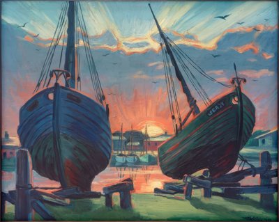 Kutter zur Reparatur von Max Pechstein