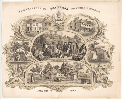 Reliquien von William Penn in Philadelphia von Max Rosenthal