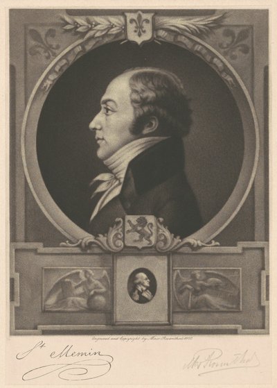 Charles Balthazar Julien Févret de Saint-Mémin von Max Rosenthal, after Charles B.J. Févret de Saint Mémin