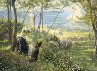 Ein Sommertag am Meer von Max Silbert