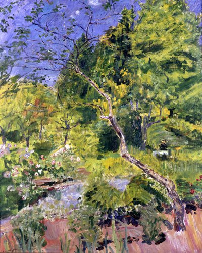 Park in der Pfalz (Neukastel) von Max Slevogt