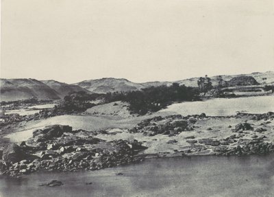 Oberägypten. Eingang zum ersten Katarakt, 1850 von Maxime Du Camp