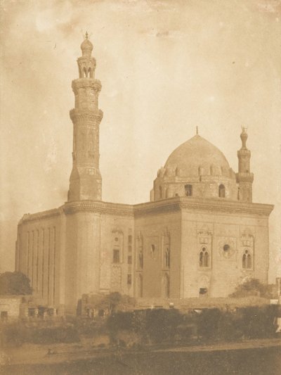 Moschee des Sultans Haçan, Place de Roumelich, in Kairo, 13. Dezember 1849 von Maxime Du Camp