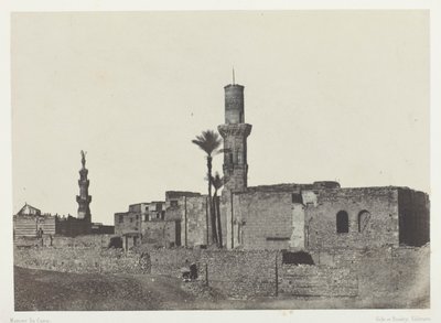 Moschee nahe Bab-el-Saïda, Kairo von Maxime Du Camp