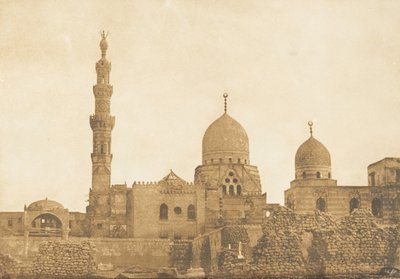 Grab des Sultans Kait-Bay in Kairo, Dezember 1849-Januar 1850 von Maxime Du Camp