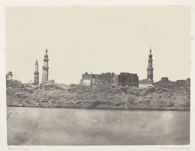 Vue Générale, Girgeh, Oberägypten von Maxime Du Camp