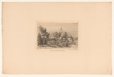 Ansicht von Trocadero von Maxime François Antoine Lalanne