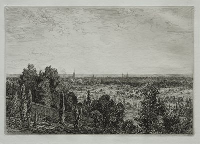 Bordeaux, Blick von der Küste von Cénon von Maxime Lalanne