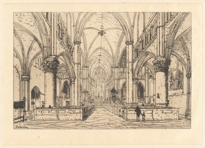 Kircheninneres von Maxime Lalanne