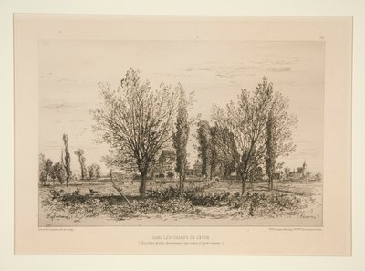 Dans les champs de Cénon (In den Feldern von Cénon) von Maxime Lalanne