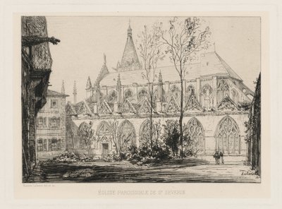 Pfarrkirche St. Séverin von Maxime Lalanne