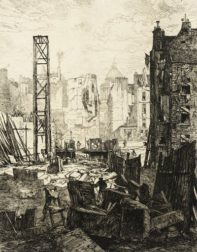 Durchbruch des Boulevard St.-Germain von Maxime Lalanne