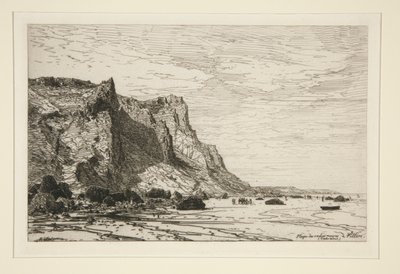 Strand der schwarzen Kühe bei Villers (Calvados) von Maxime Lalanne