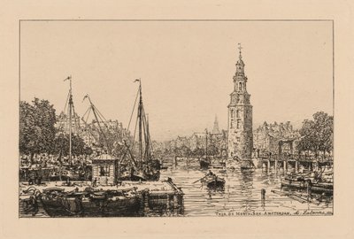 Montalban-Turm, Amsterdam von Maxime Lalanne