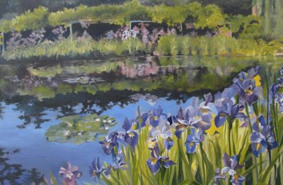 Sommergarten-Iris von Maxine Shore
