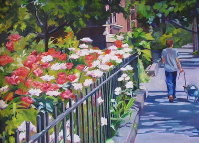 Sonniger Gartenspaziergang von Maxine Shore