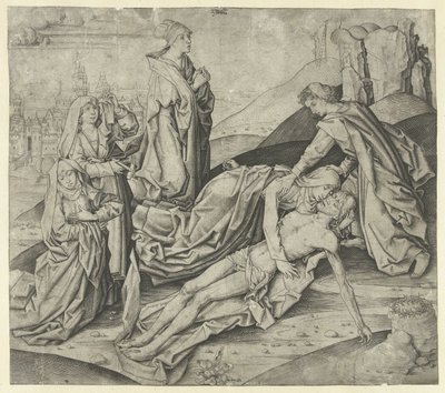 Die Beweinung Christi von Meester IAM van Zwoll