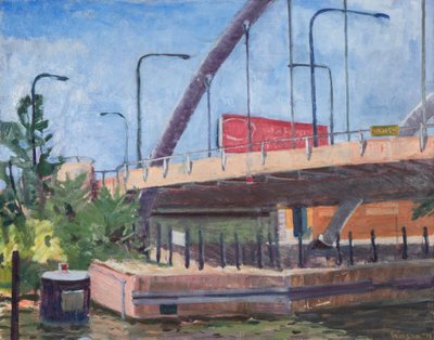 Damenbrücke vom Fluss, 2011 von Megan Williamson