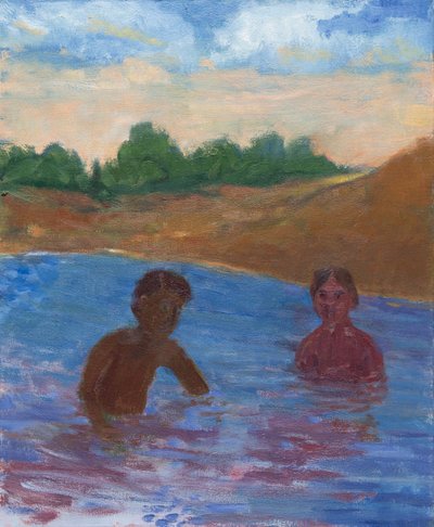 Abendschwimmen, 2017 von Megan Williamson