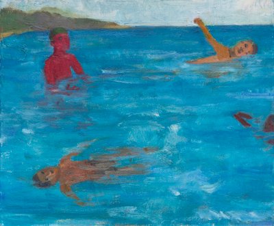 Vier Schwimmer, 2017 von Megan Williamson