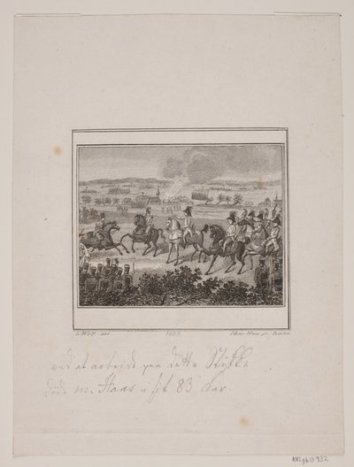 Szene aus der Geschichte von Frederik II von Meno Haas