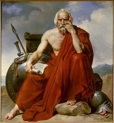 Porträt von Lykurg, Gesetzgeber von Sparta von Merry Joseph Blondel