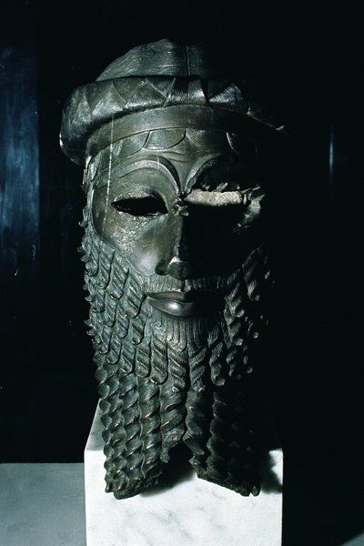 Kopf von Sargon I (ca. 2334-2279 v. Chr.) von Mesopotamian
