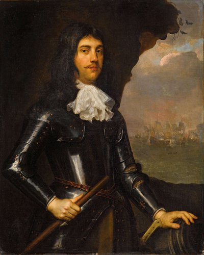 Porträt von Admiral Cornelis Maartenszoon Tromp 1629-1691 von Meyssens