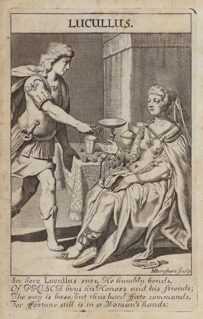 Lucullus, römischer Politiker von Michael Burghers