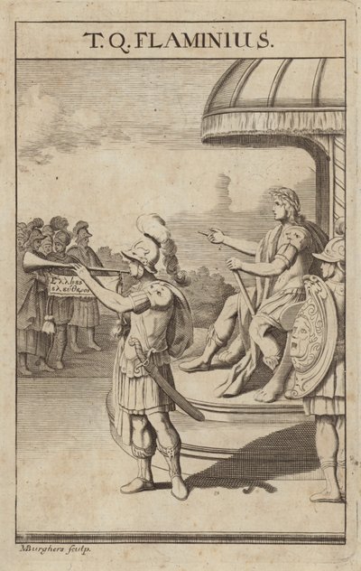 Titus Quinctius Flamininus, römischer General von Michael Burghers