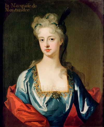 Porträt von Mary Anne Spanheim (1682-1772), Ehefrau von Francois de la Rochefoucauld, Marquis de Montandre von Michael Dahl