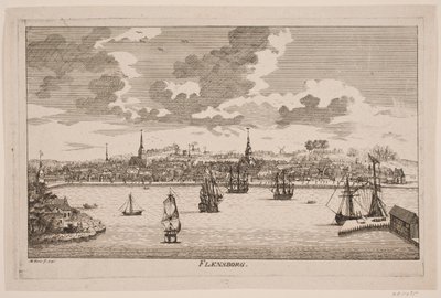 Prospekt von Flensburg von Michael Fosie