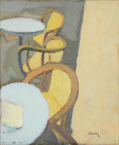 Café Tischplatte, 2017 von Michael G. Clark