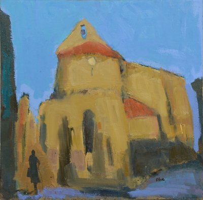 Kirche bei Bordeaux, 2017 von Michael G. Clark