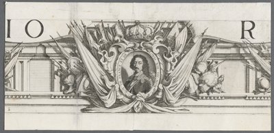 Die Belagerung von La Rochelle: Platte 2, 1628-1630 von Michael Lasne