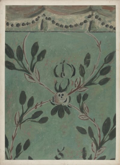 Freihand-Wanddekoration, 1935-1942 von Michael Lauretano