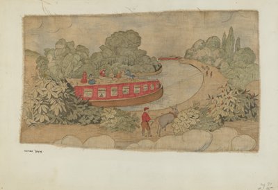 Bedruckte Baumwolle von Michael Trekur