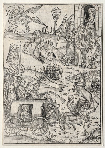Der Schatzbehalter: Die Rückkehr des Tobias zu Tobit; Die Ankunft von Tobias