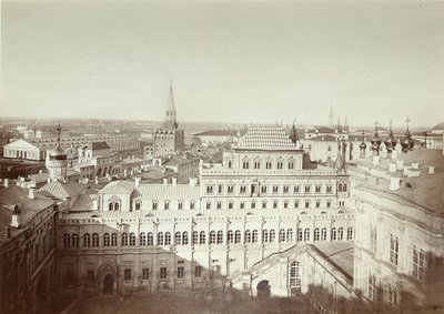 Fassade des Terem-Palastes im Moskauer Kreml von Michail Michailovich Panov